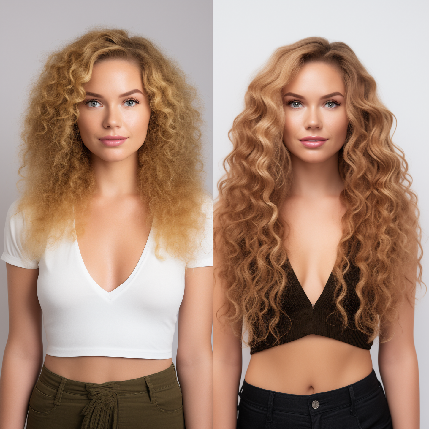 CURLY HAIR (BONDINGS IM STUDIO)